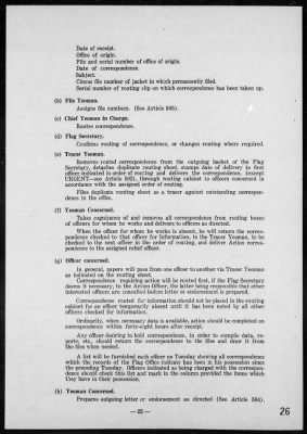 CINPAC > Instructions for Staff of The Commander-in-Chief, U S Pacific Fleet, 1941