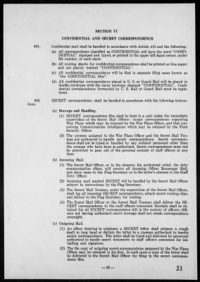 CINPAC > Instructions for Staff of The Commander-in-Chief, U S Pacific Fleet, 1941