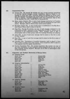 CINPAC > Instructions for Staff of The Commander-in-Chief, U S Pacific Fleet, 1941