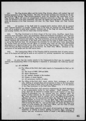 CINPAC > Instructions for Staff of The Commander-in-Chief, U S Pacific Fleet, 1941