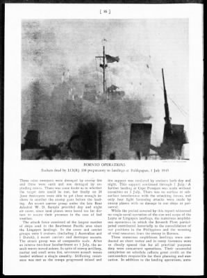 FLEET ADM ERNEST J KING, USN > Final official report covering combat operations for the period March 1, 1945 to October 1,1945