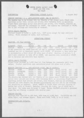 FLEET AIR WING 4 > War Diary, 8/1-31/45