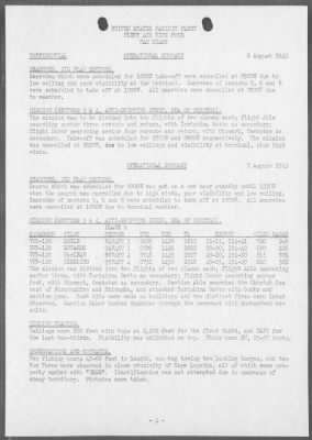 FLEET AIR WING 4 > War Diary, 8/1-31/45