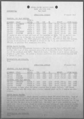 FLEET AIR WING 4 > War Diary, 8/1-31/45