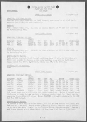 FLEET AIR WING 4 > War Diary, 8/1-31/45