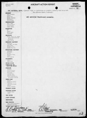 Thumbnail for VF-21 > ACA Reports Nos 22-46 - Air operations against the Palau Islands & Formosa, 9/18/44 - 1/22/44 and attacks on Jap Fleet on 10/25/44