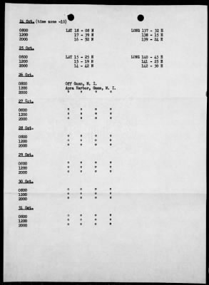 Thumbnail for USS LST-833 > War Diary, 10/1-31/45