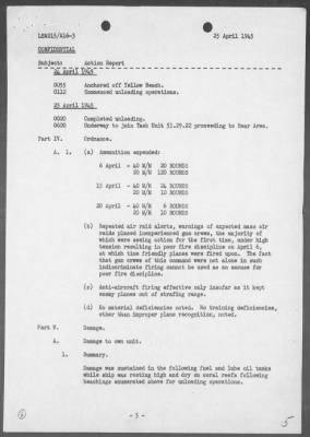 USS LSM-215 > Report of operations in the invasion of Okinawa Jima, Ryukyu Islands, 4/1-25/45