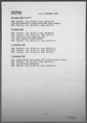 USS VICKSBURG > Report of operations in support of the occupation of Japan, 8/20/45 - 9/2/45