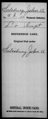 John A > Salsbury, John A (Lt)