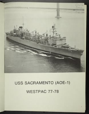 Thumbnail for USS Sacramento (AOE-1) > 1977 - 1978