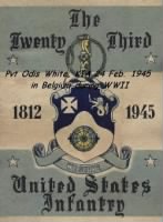 Thumbnail for US Army Infantry, Pvt. Odis White was KIA during WWII in Belgium