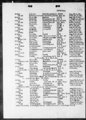 Thumbnail for Camp Records - Prisoner Lists > Post-War Prisoner List (H-K)