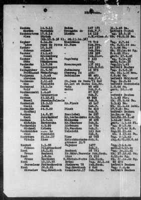 Camp Records - Prisoner Lists > Post-War Prisoner List (H-K)