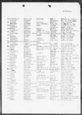 Camp Records - Prisoner Lists > Post-War Prisoner List (A, C-G)