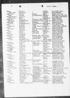 Camp Records - Prisoner Lists > Post-War Prisoner List (A, C-G)