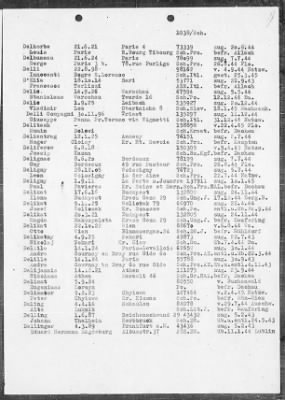 Camp Records - Prisoner Lists > Post-War Prisoner List (A, C-G)