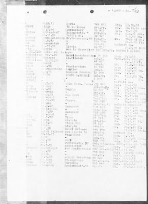 Thumbnail for Camp Records - Prisoner Lists > Post-War Prisoner List (A, C-G)