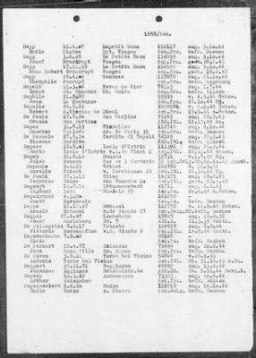 Camp Records - Prisoner Lists > Post-War Prisoner List (A, C-G)