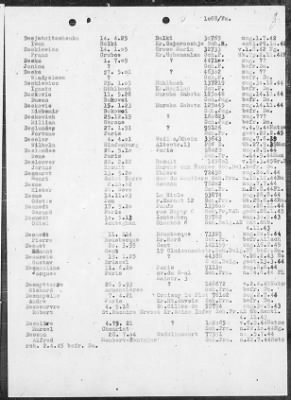 Camp Records - Prisoner Lists > Post-War Prisoner List (A, C-G)