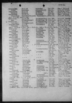 Camp Records - Prisoner Lists > Post-War Prisoner List (A, C-G)