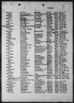 Camp Records - Prisoner Lists > Post-War Prisoner List (A, C-G)