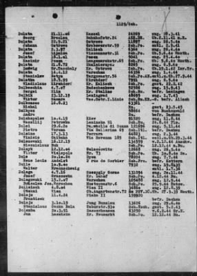 Camp Records - Prisoner Lists > Post-War Prisoner List (A, C-G)