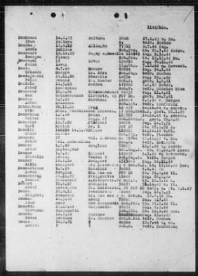 Camp Records - Prisoner Lists > Post-War Prisoner List (A, C-G)