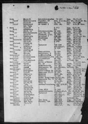 Camp Records - Prisoner Lists > Post-War Prisoner List (A, C-G)