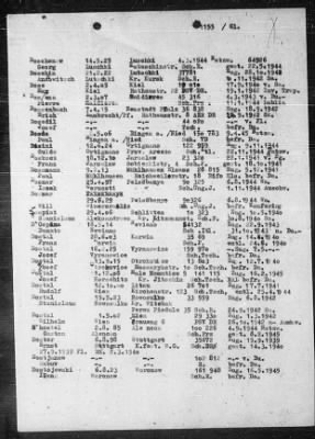 Camp Records - Prisoner Lists > Post-War Prisoner List (A, C-G)