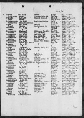 Camp Records - Prisoner Lists > Post-War Prisoner List (A, C-G)