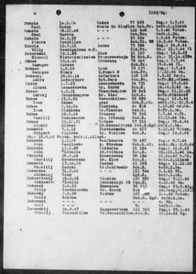 Camp Records - Prisoner Lists > Post-War Prisoner List (A, C-G)