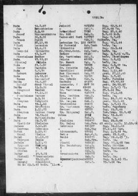 Camp Records - Prisoner Lists > Post-War Prisoner List (A, C-G)