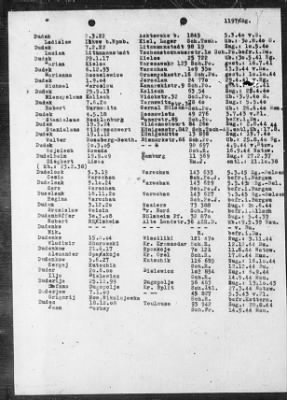 Camp Records - Prisoner Lists > Post-War Prisoner List (A, C-G)