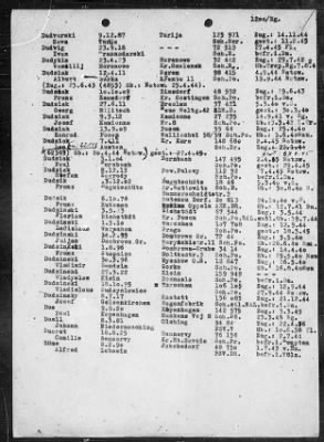 Camp Records - Prisoner Lists > Post-War Prisoner List (A, C-G)