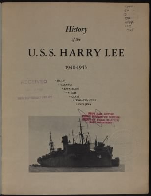 USS Harry Lee (APA-10) > 1945