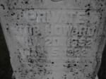 Thumbnail for Closeup of Tombstone of Private Tob Howard