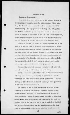 ARMY, 8th > Rep of operations in the invasions & occupation of the Philippines, 1/29/45-8/20/45