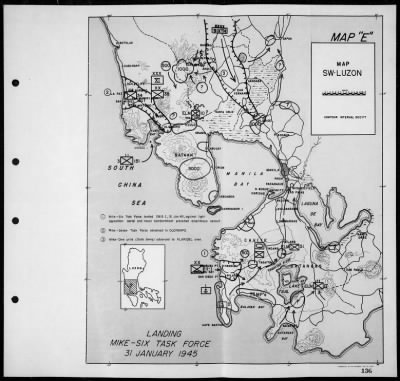 ARMY, 8th > Rep of operations in the invasions & occupation of the Philippines, 1/29/45-8/20/45