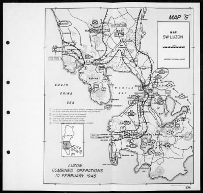 ARMY, 8th > Rep of operations in the invasions & occupation of the Philippines, 1/29/45-8/20/45