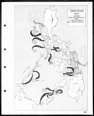 Thumbnail for ARMY, 8th > Rep of operations in the invasions & occupation of the Philippines, 1/29/45-8/20/45