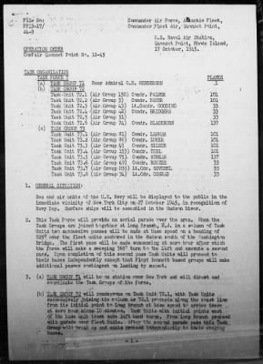 COM FLEET AIR QUONSET POINT > War Diary, 10/1-31/45