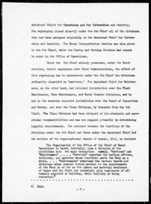 Thumbnail for OFFICE OF NAVAL OPERATIONS > Adm History of the Office of the Assistant Chief of Naval Operations for Material (Op 05) & the Progress Section (Op 05G) - The control of naval logistics