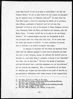 Thumbnail for OFFICE OF NAVAL OPERATIONS > Adm History of the Office of the Assistant Chief of Naval Operations for Material (Op 05) & the Progress Section (Op 05G) - The control of naval logistics