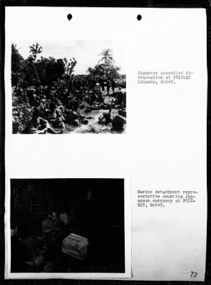 Thumbnail for OCCUPATION FORCES , TRUK & CENTRAL CAROLINES HEADQUARTERS > War Diary, 9/2/45 - 12/31/45