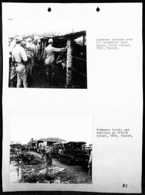 Thumbnail for OCCUPATION FORCES , TRUK & CENTRAL CAROLINES HEADQUARTERS > War Diary, 9/2/45 - 12/31/45