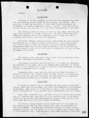 Thumbnail for OCCUPATION FORCES , TRUK & CENTRAL CAROLINES HEADQUARTERS > War Diary, 9/2/45 - 12/31/45