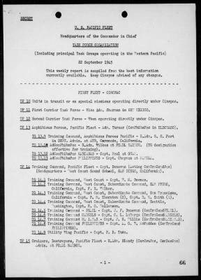 CINCPAC > War Diary, 9/1-30/45