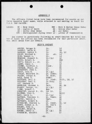 USS SAN JACINTO > War History, 5/3/44 to 8/15/45