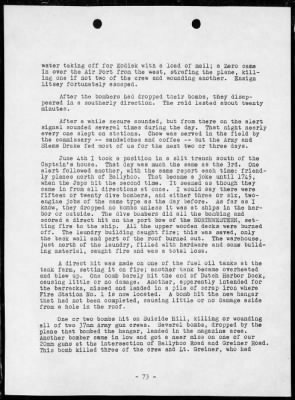 NOB, DUTCH HARBOR, ALASKA > War Diary, 9/10/41 to 12/31/45